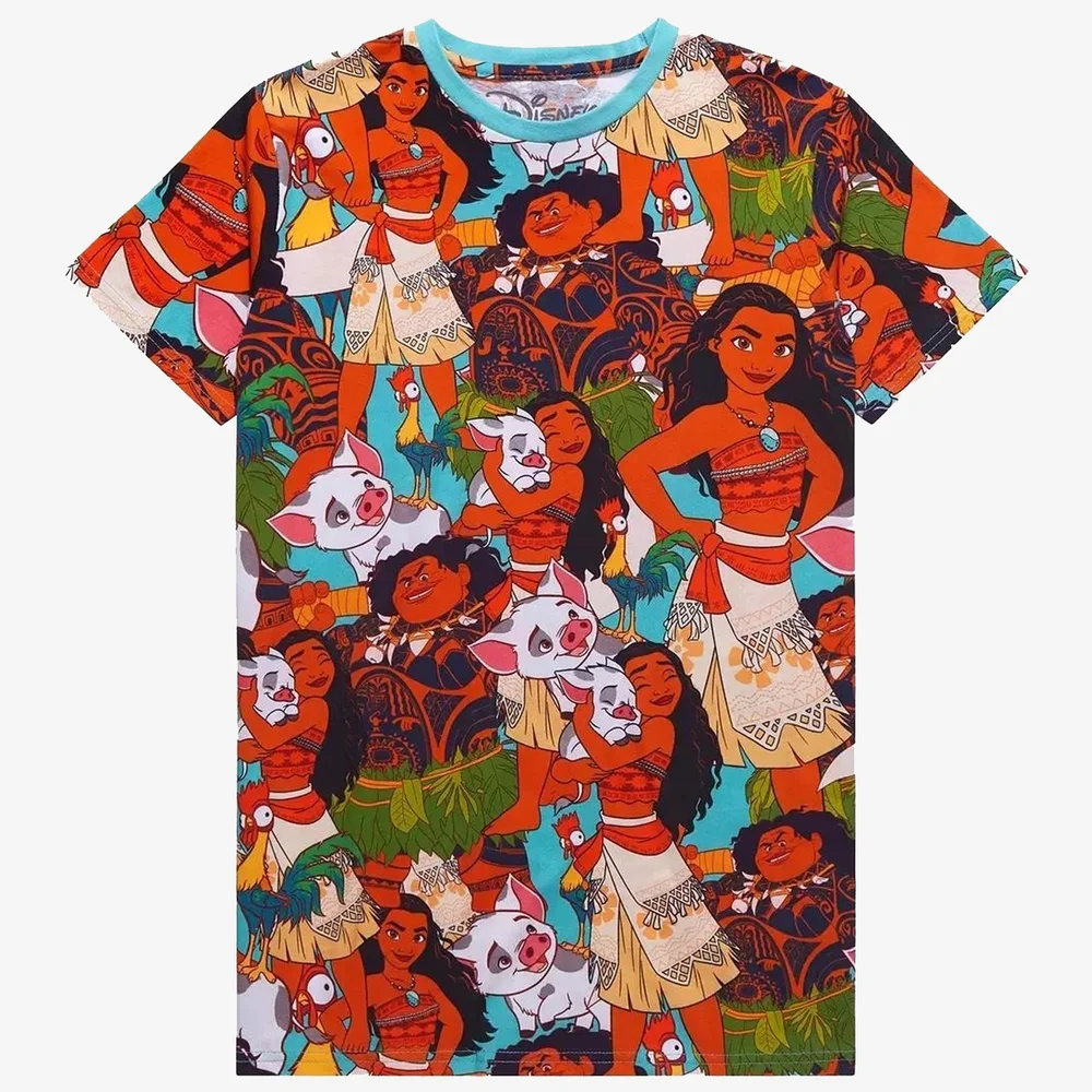 Cakeworthy Moana AOP T-Shirt - M Afbeelding 1