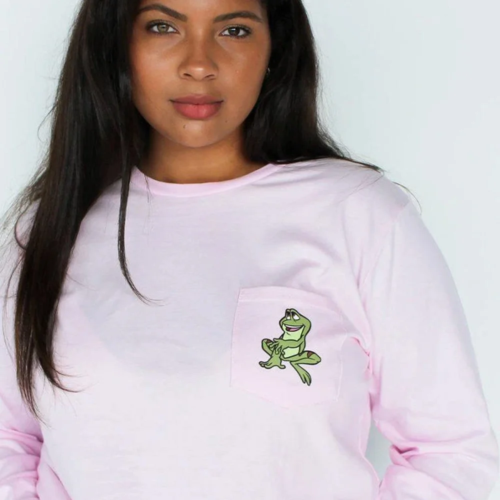 Cakeworthy Princess and the Frog AOP T-Shirt - M Afbeelding 1