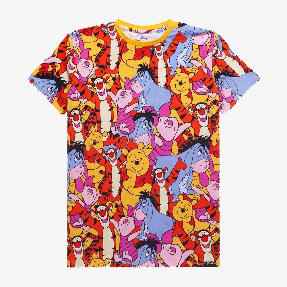 Cakeworthy Winnie the Pooh AOP T-Shirt - M Afbeelding 1