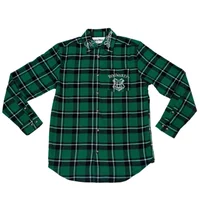Cakeworthy Slytherin Flannel Shirt - undefined undefined