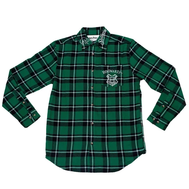 Cakeworthy Slytherin Flannel Shirt