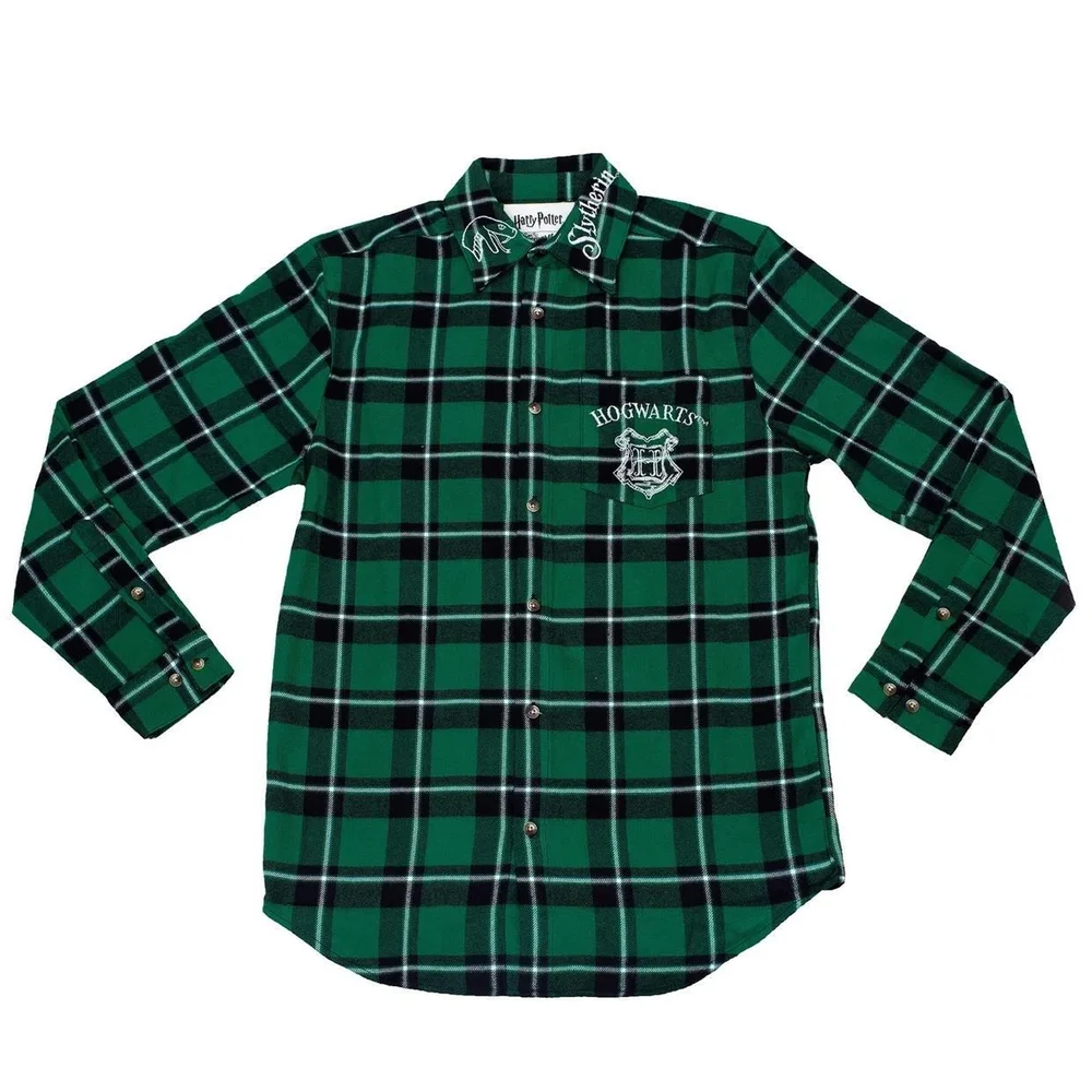 Cakeworthy Slytherin Flannel Shirt - S Afbeelding 1