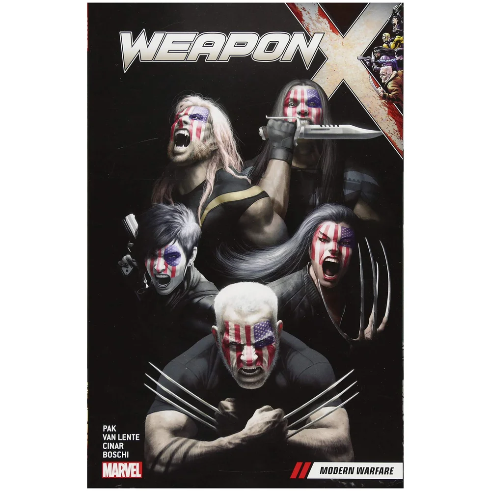 Marvel Comics Weapon X Trade Paperback Vol 03 Modern Warfare Graphic Novel Afbeelding 1