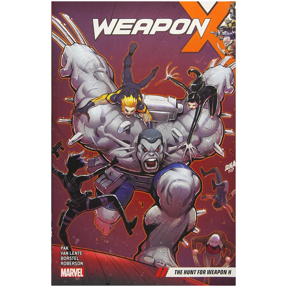 Marvel Comics Weapon X Trade Paperback Vol 02 Hunt For Weapon H Graphic Novel Afbeelding 1