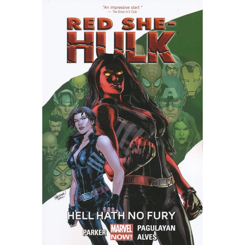 Marvel Comics Red She-hulk Trade Paperback Hell Hath No Fury Now Graphic Novel Afbeelding 1