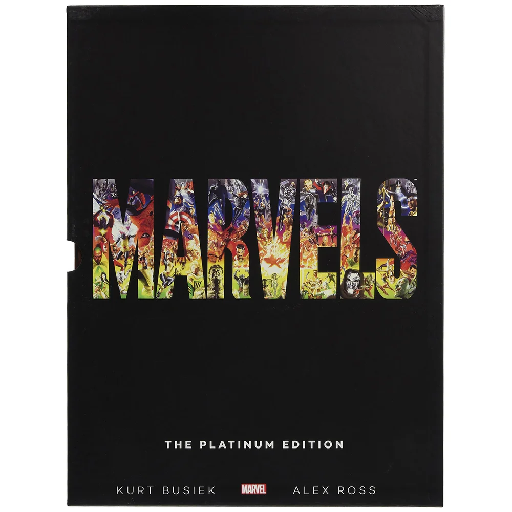 Marvel Comics Marvels Platinum Edition Slipcase Hardcover Graphic Novel Afbeelding 1