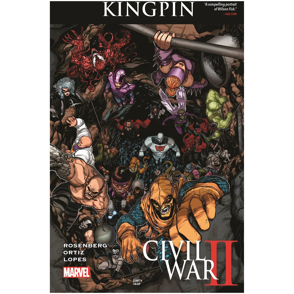 Marvel Comics Civil War Ii Kingpin Trade Paperback (Aug161002) Graphic Novel Afbeelding 1