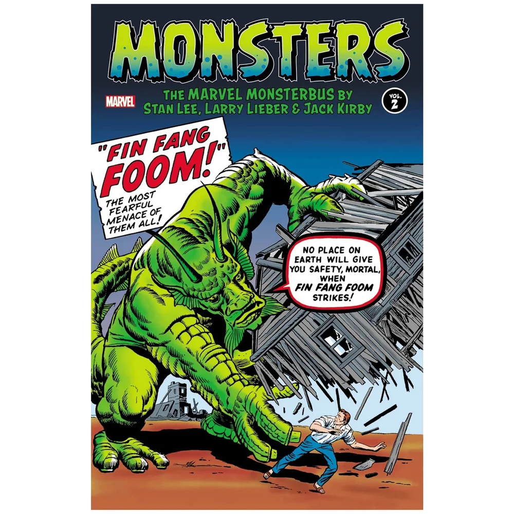 Marvel Comics Monsters Hardcover Vol 02 Marvel Monsterbus By Lee Lieber Kirby Graphic Novel Afbeelding 1