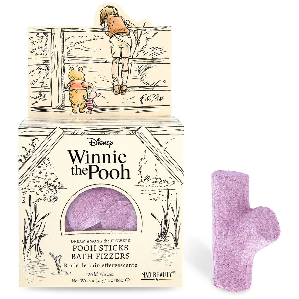 Mad Beauty Disney Winnie the Pooh - Pooh Sticks Bath Fizzers Afbeelding 1