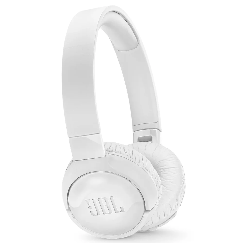TUNE 600BTNC On-Ear Wireless Active Noise Cancelling Bluetooth Headphones - White Afbeelding 1
