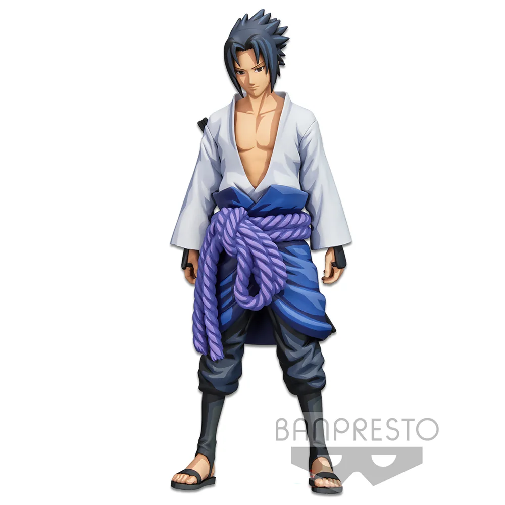 Banpresto Naruto Shippuden Grandista Uchiha Sasuke Manga Dimensions Statue Afbeelding 1