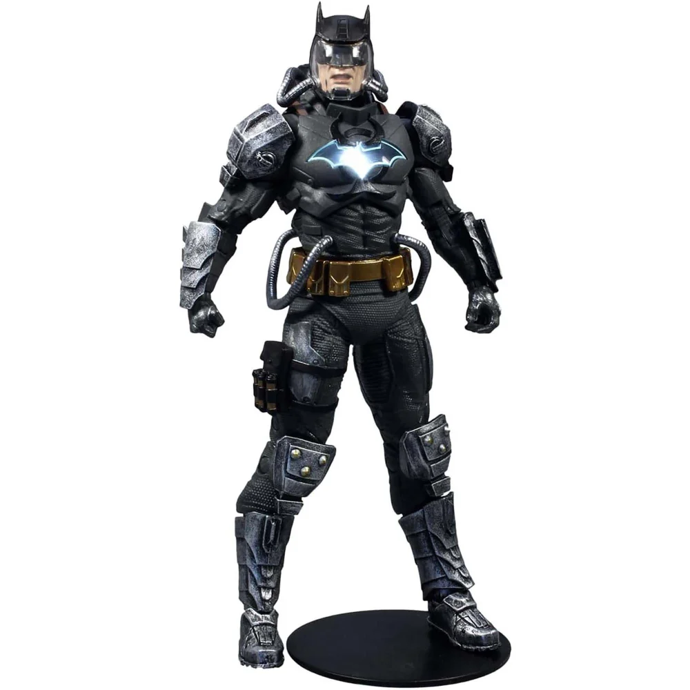 McFarlane DC Multiverse 7" Figure - Batman Hazmat Suit (Light Up Logo) (Gold Label) Afbeelding 1