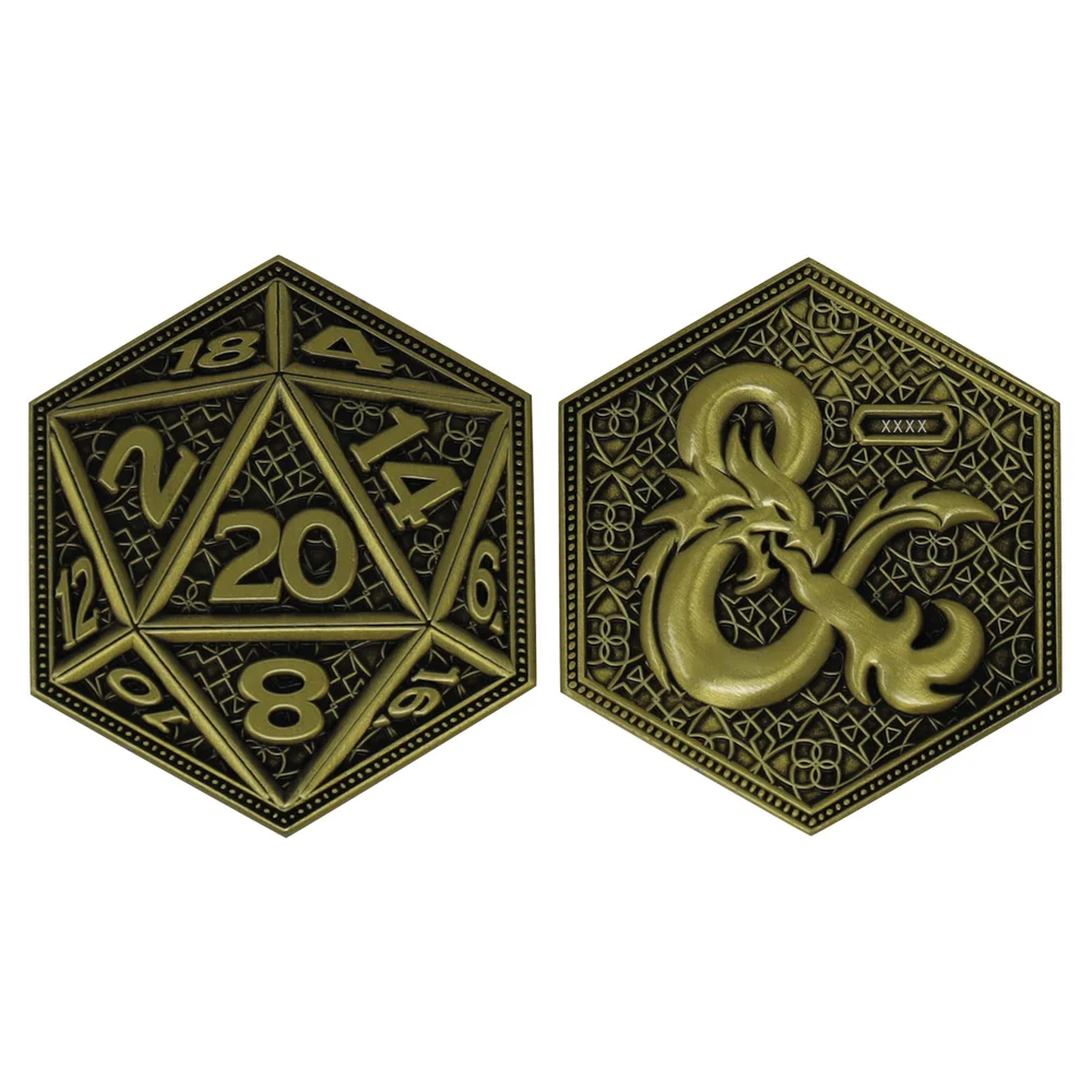Fanattik Dungeons & Dragons Limited Edition Coin Afbeelding 1