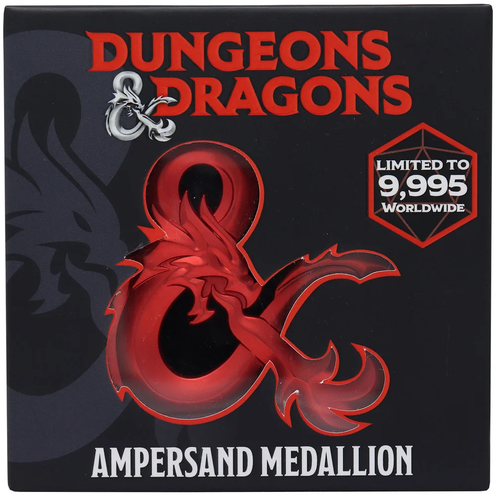 Fanattik Dungeons & Dragons Limited Edition Ampersand Medallion Afbeelding 1