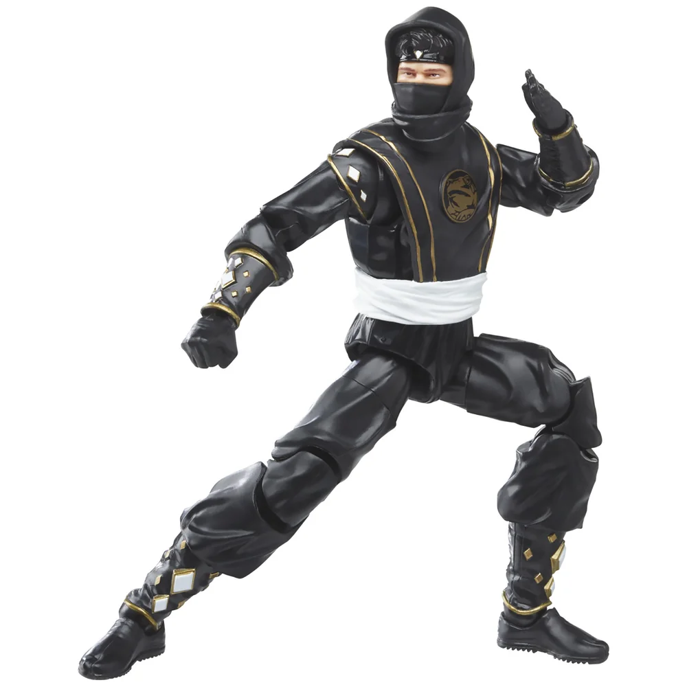 Hasbro Power Rangers Lightning Collection Monsters Mighty Morphin Ninja Black Ranger Action Figure Afbeelding 1