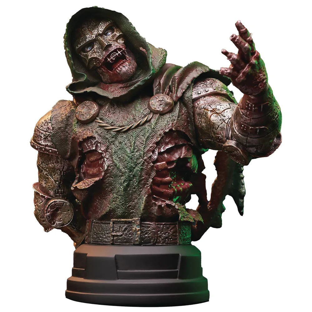Gentle Giant Marvel Comics Bust - Zombie Dr. Doom (NYCC 2021 Exclusive) Afbeelding 1