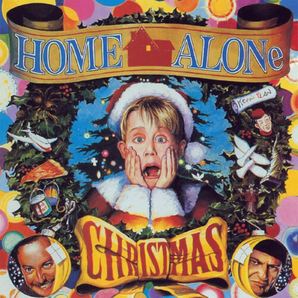 Home Alone Christmas Vinyl (Transparent Red & Green) Afbeelding 1