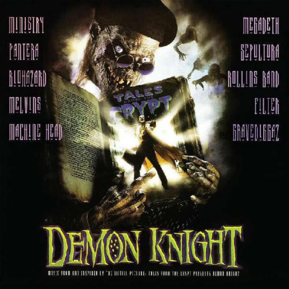 Tales From the Crypt Presents Demon Knight (Music From and Inspired by the Motion Picture) Vinyl (Transparent Green & Purple) Afbeelding 1