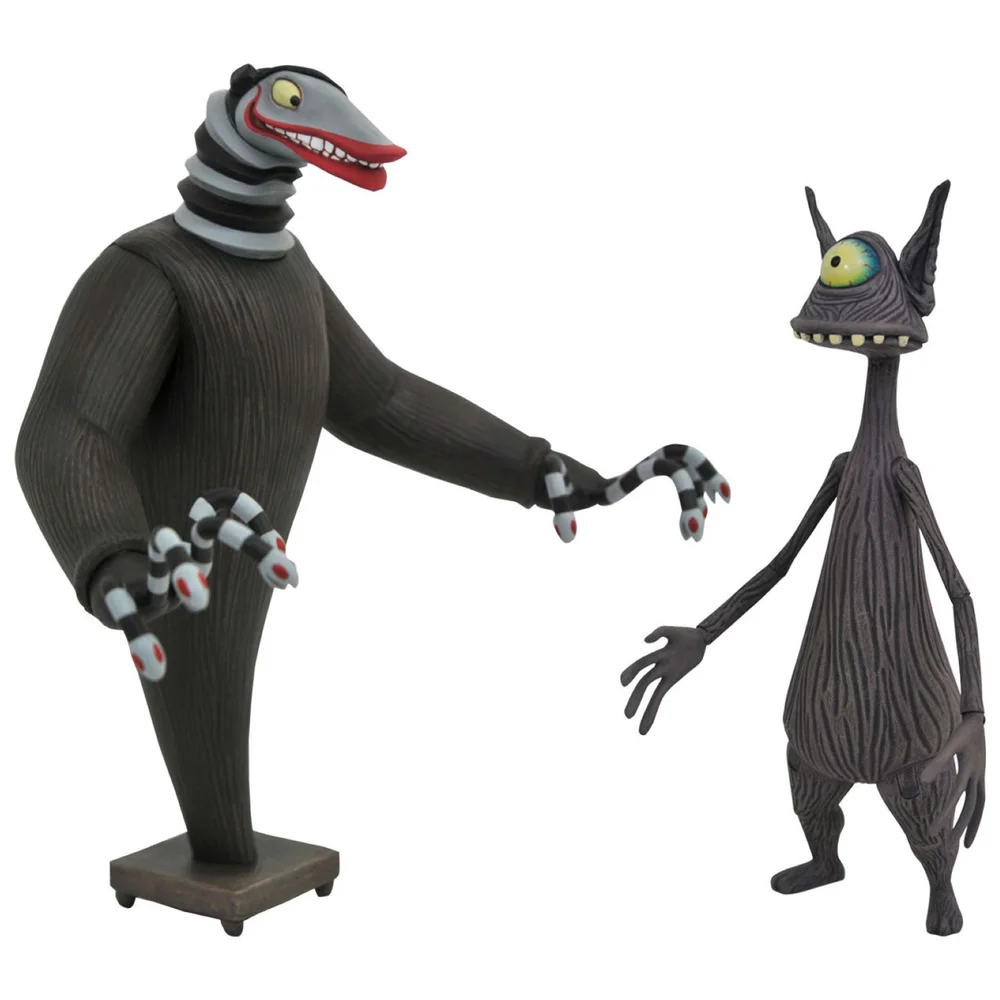 Diamond Select The Nightmare Before Christmas Deluxe Action Figure - The Creature Under The Stairs Afbeelding 1