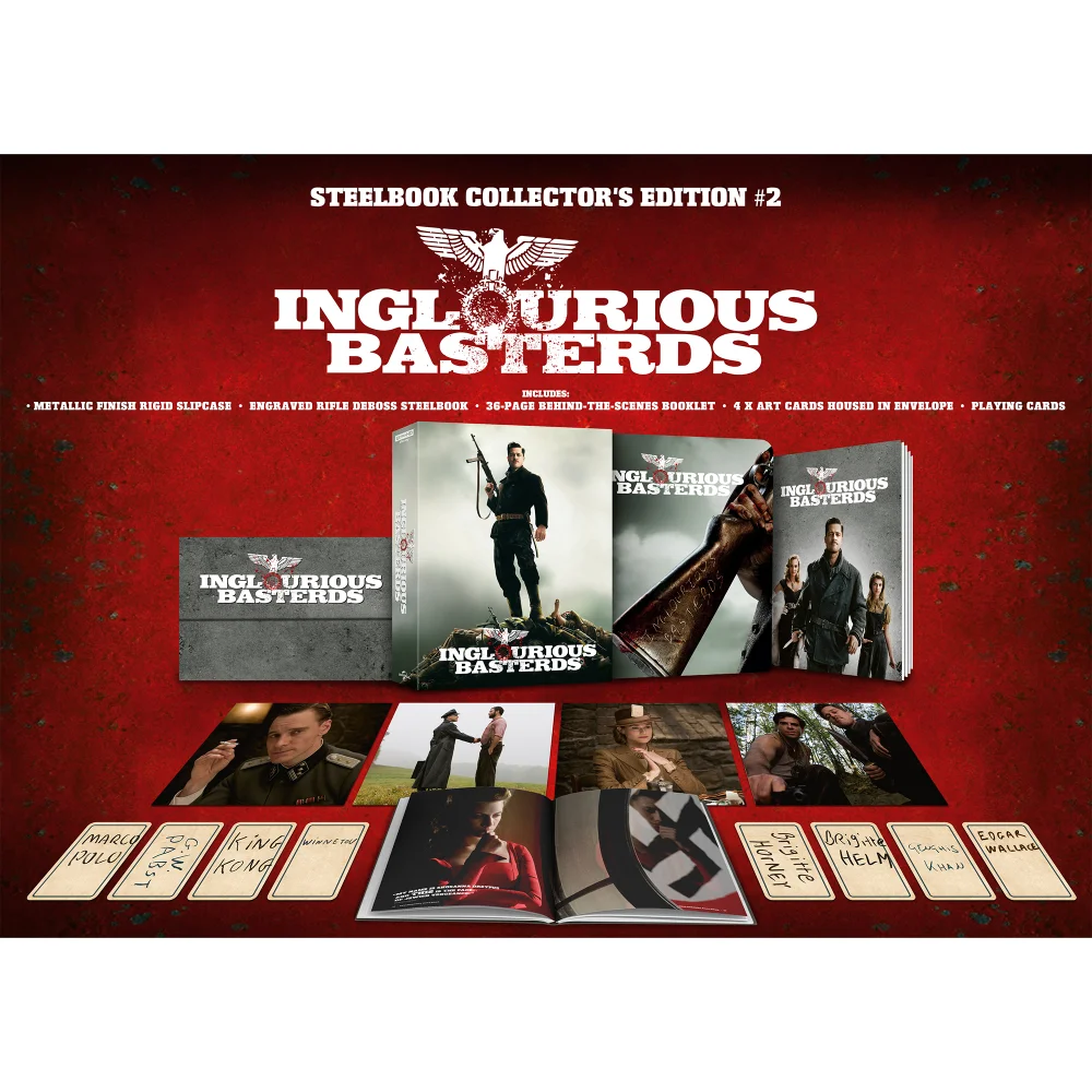 Inglourious Basterds Collector's Edition #2 4K Ultra HD Steelbook Afbeelding 1