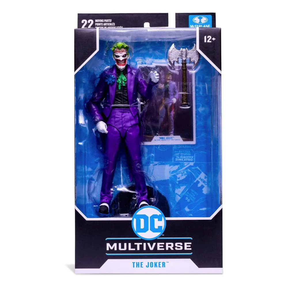 McFarlane DC Multiverse 7In - The Joker (Death of the Family) Action Figure Afbeelding 1