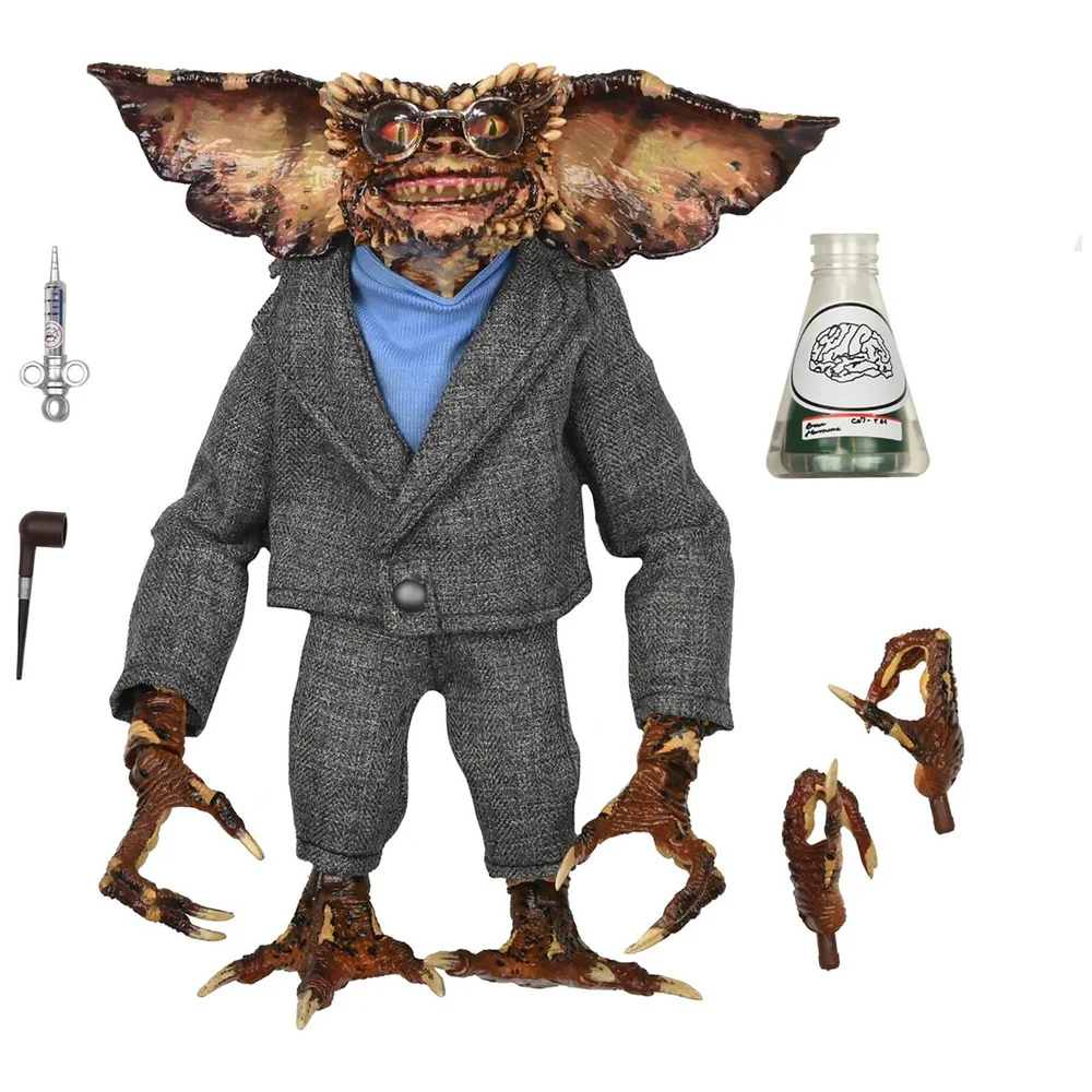 NECA Gremlins 2 Bad Batch Brains Ultimate 7 Inch Action Figure Afbeelding 1