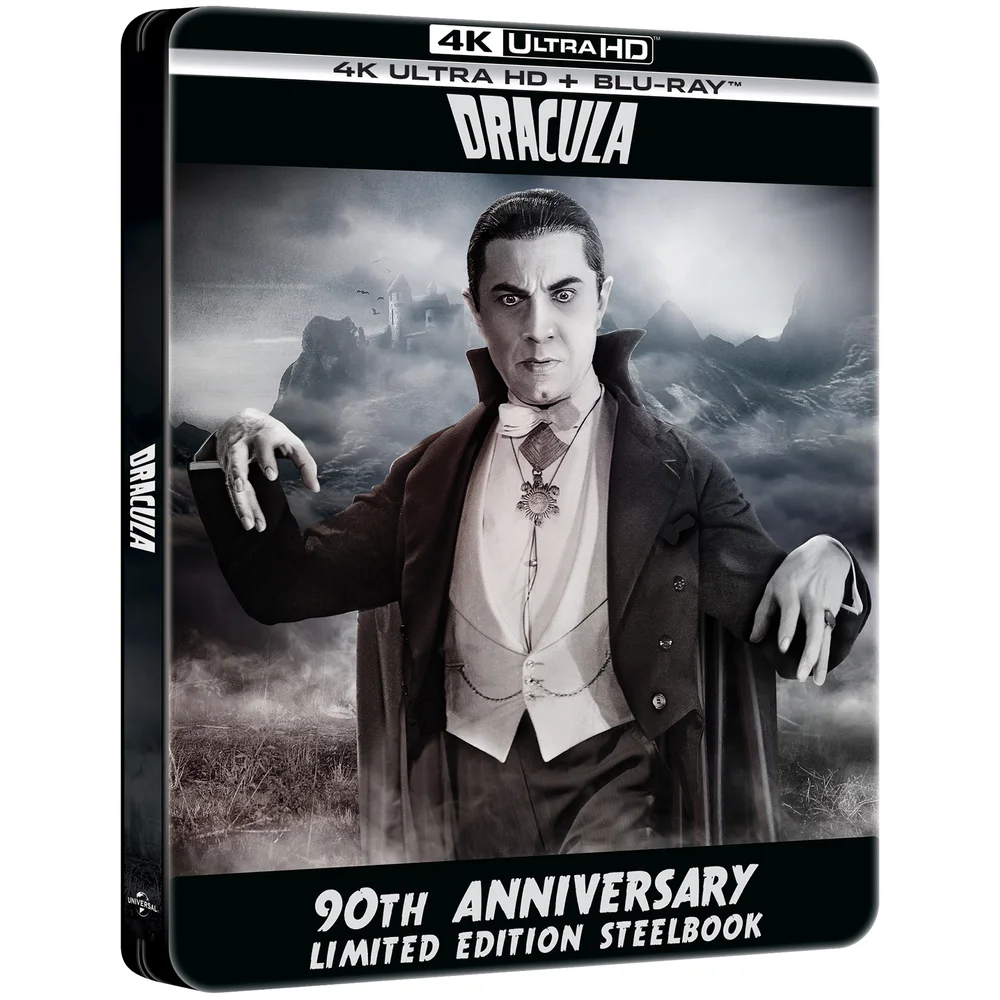 Dracula - 4K Ultra HD 90th Anniversary Limited Edition Steelbook Afbeelding 1