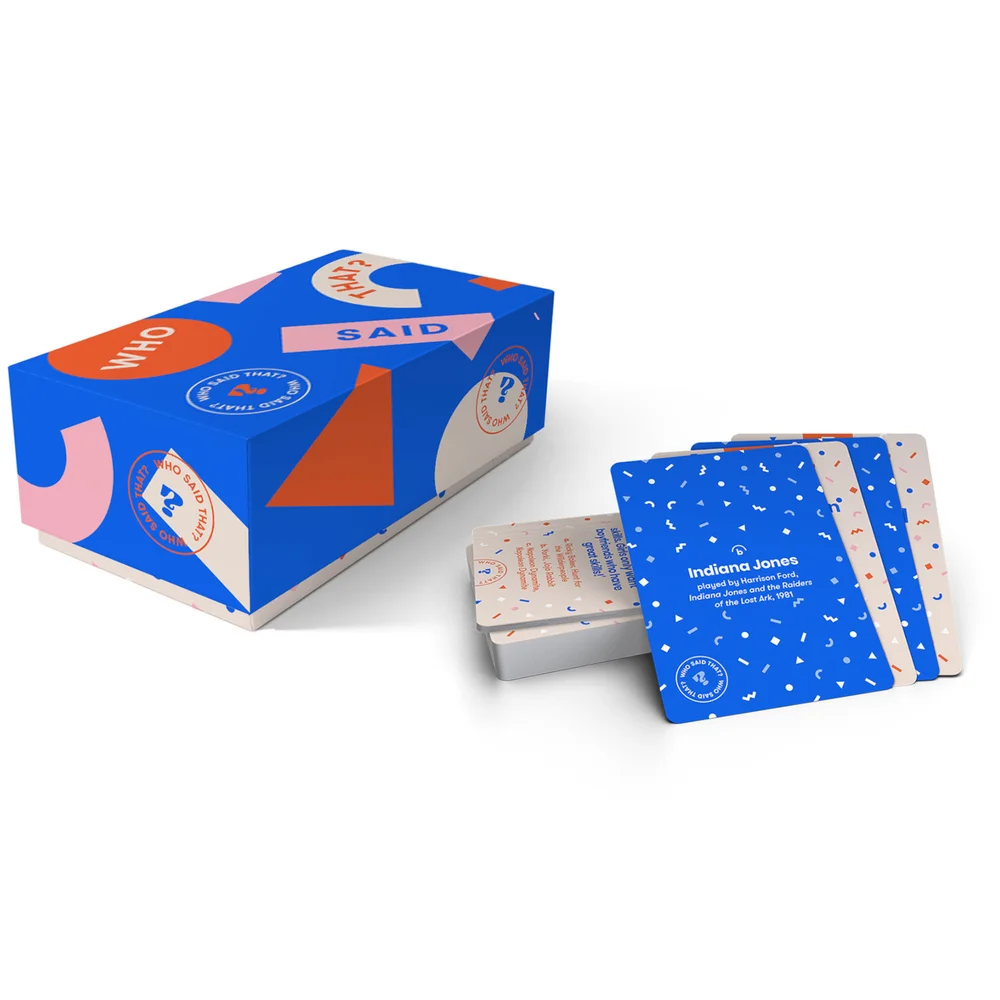 Who Said That? Game Afbeelding 1