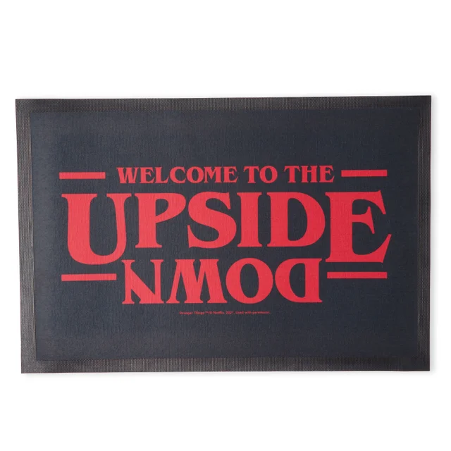 Stranger Things Welcome To The Upside Down Deurmat