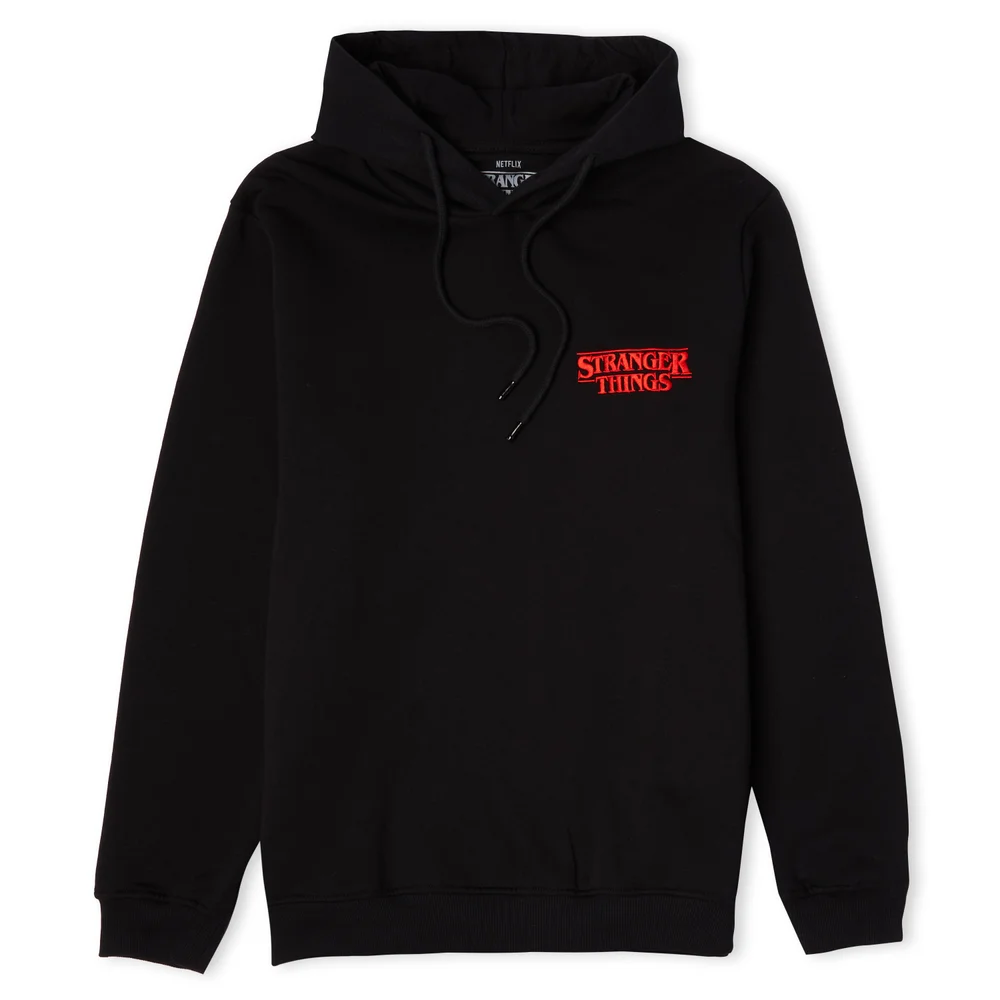 Stranger Things Poster Unisex Hoodie - Black - S Afbeelding 1