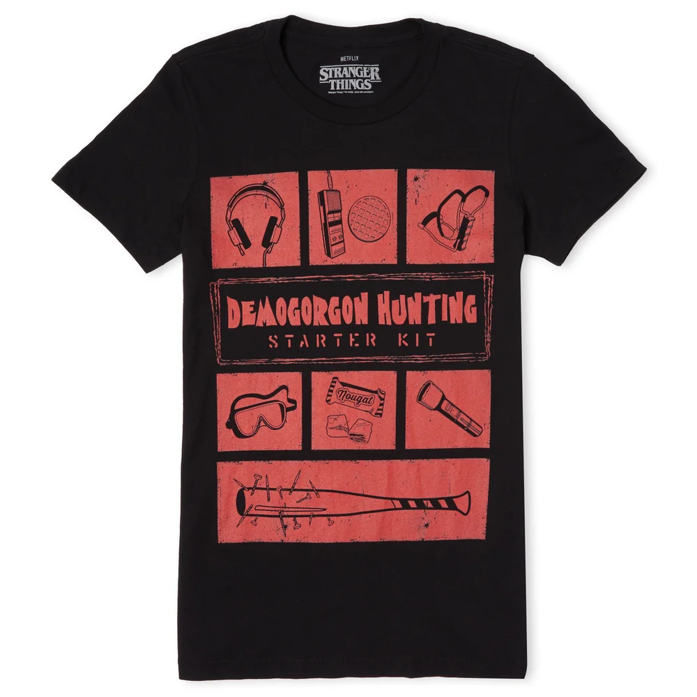 Stranger Things Demogorgon Hunter Women's T-Shirt - Black - XS Afbeelding 1