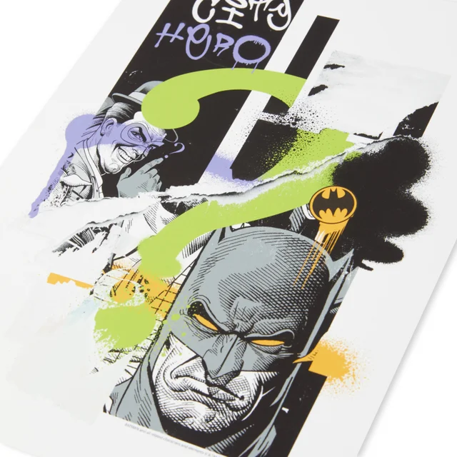 Batman Torn Giclee Poster