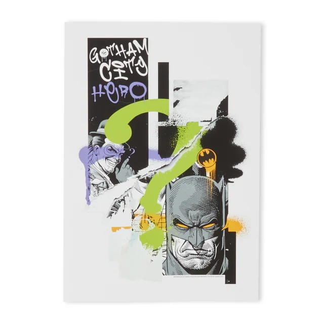 Batman Torn Giclee Poster
