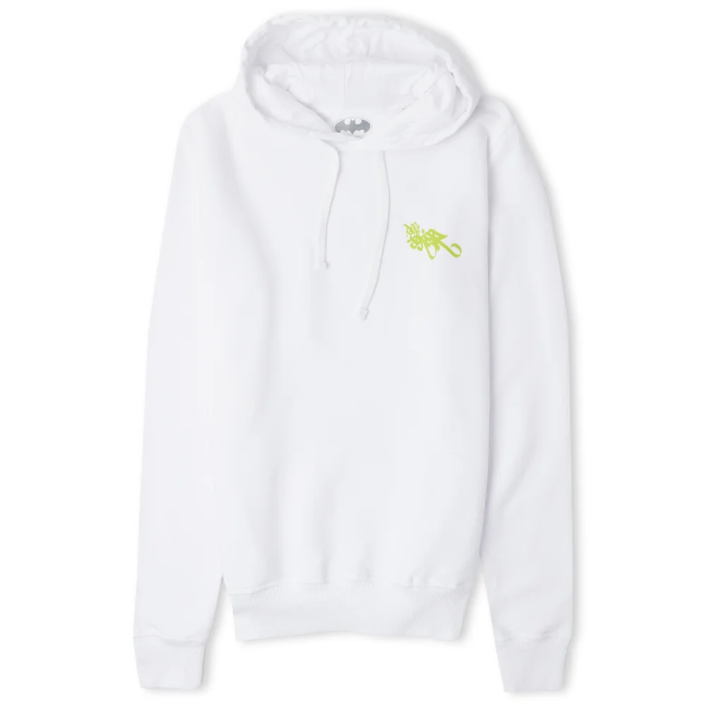 Batman Joker Graffiti Hoodie - Wit - S Afbeelding 1