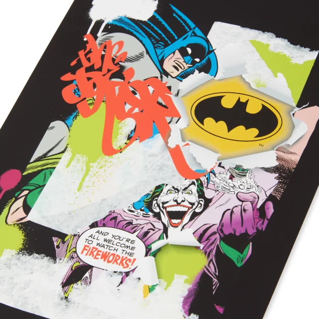 Batman Collage Giclee Poster