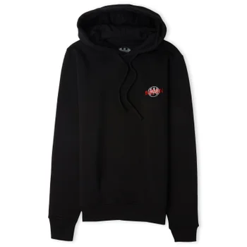 Batman Graffiti Embroidered Hoodie - Zwart