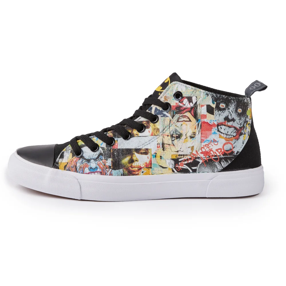Akedo x Batman Mash Up Zwart Adult Signature High Top - UK3 / EU35.5 Afbeelding 1