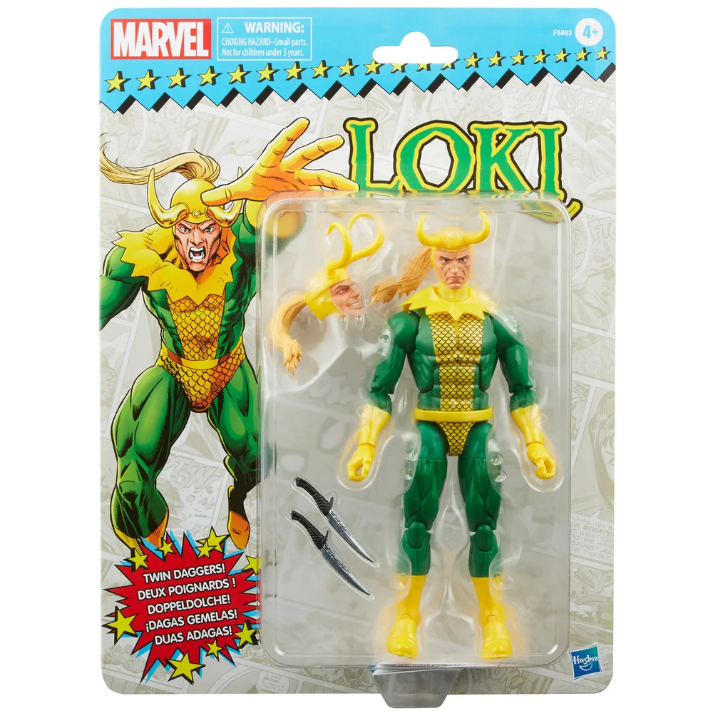 Hasbro Marvel Legends Series Loki 6 Inch Action Figure Afbeelding 1