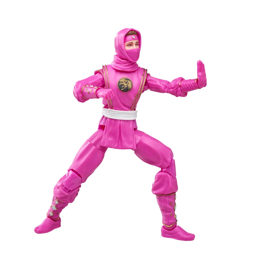 Hasbro Power Rangers Lightning Collection Monsters Mighty Morphin Ninja Pink Ranger 6 Inch Action Figure Afbeelding 1