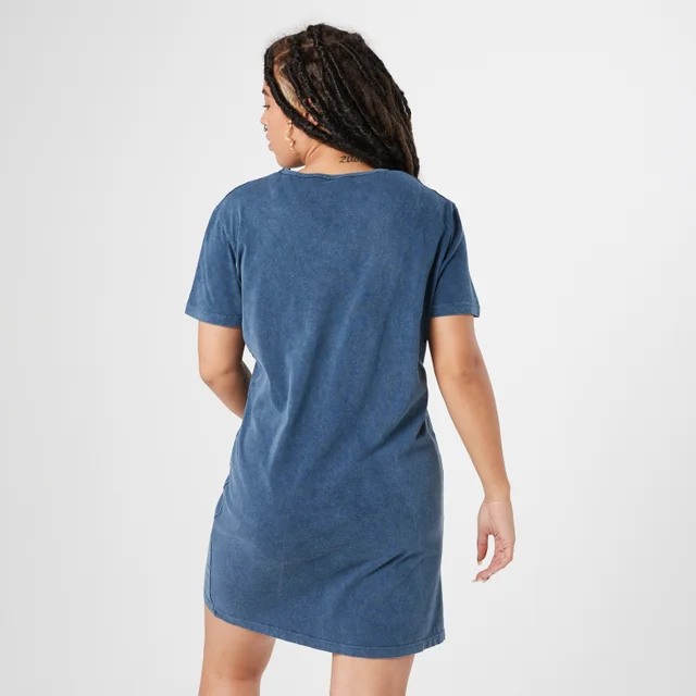 Borderlands Six Sirens Women's T-shirt Jurk- Navy Acid Wash