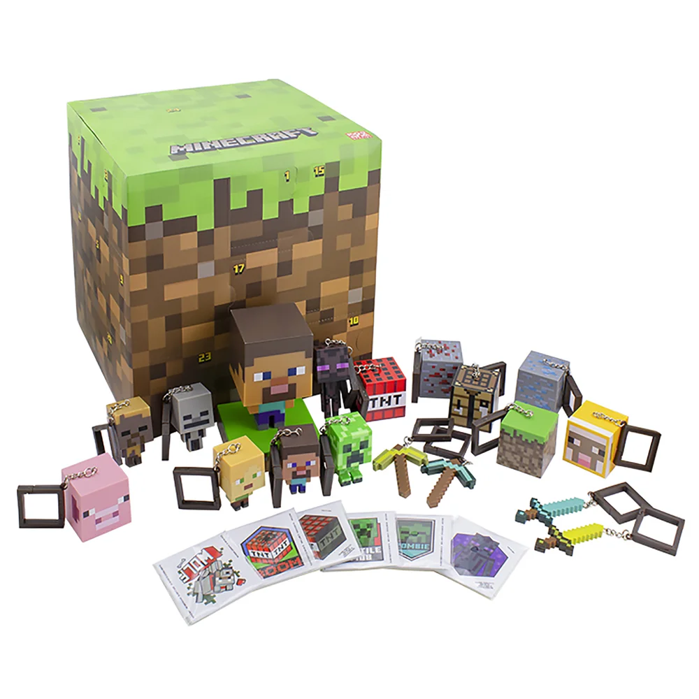 Minecraft Advent Calendar Cube Afbeelding 1