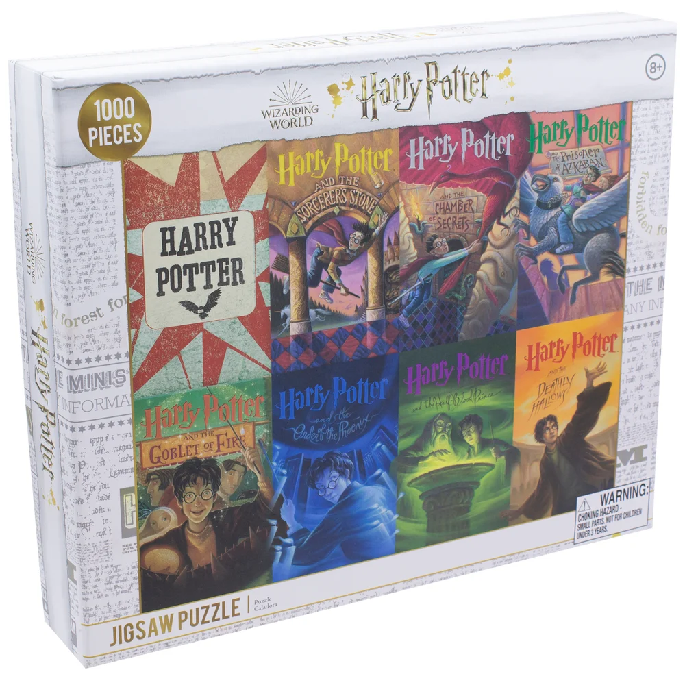 Harry Potter Books Jigsaw Puzzle (1000 Pieces) Afbeelding 1