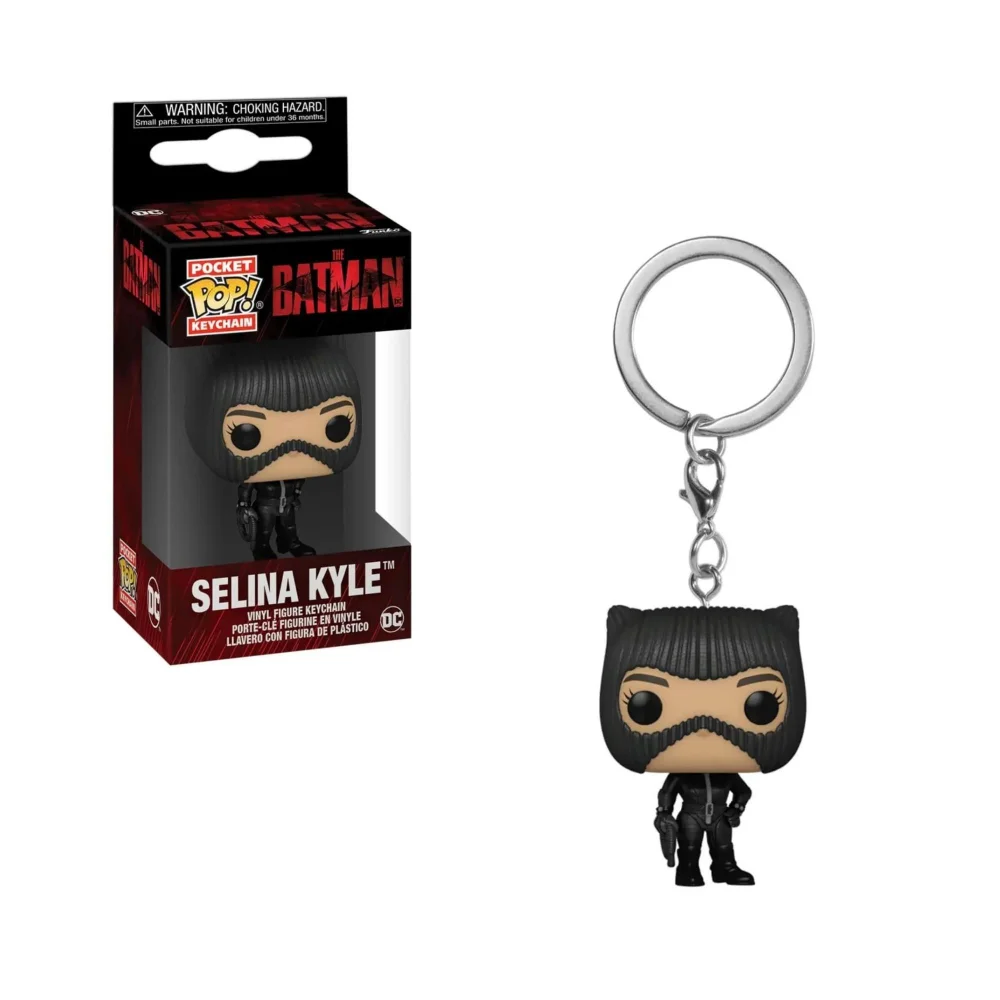 DC Comic The Batman Selina Kyle Funko Pop! Keychain Afbeelding 1