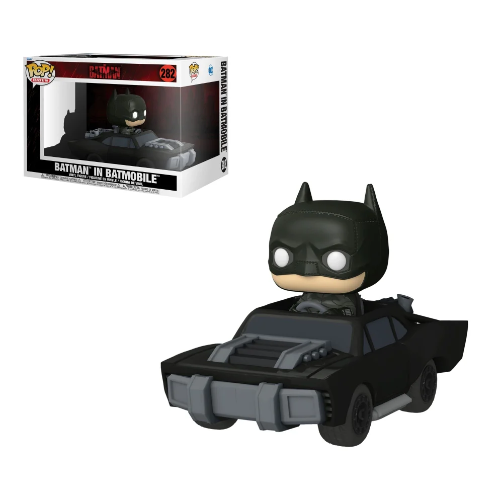 DC Comics The Batman in Batmobile Funko Pop! Ride Afbeelding 1