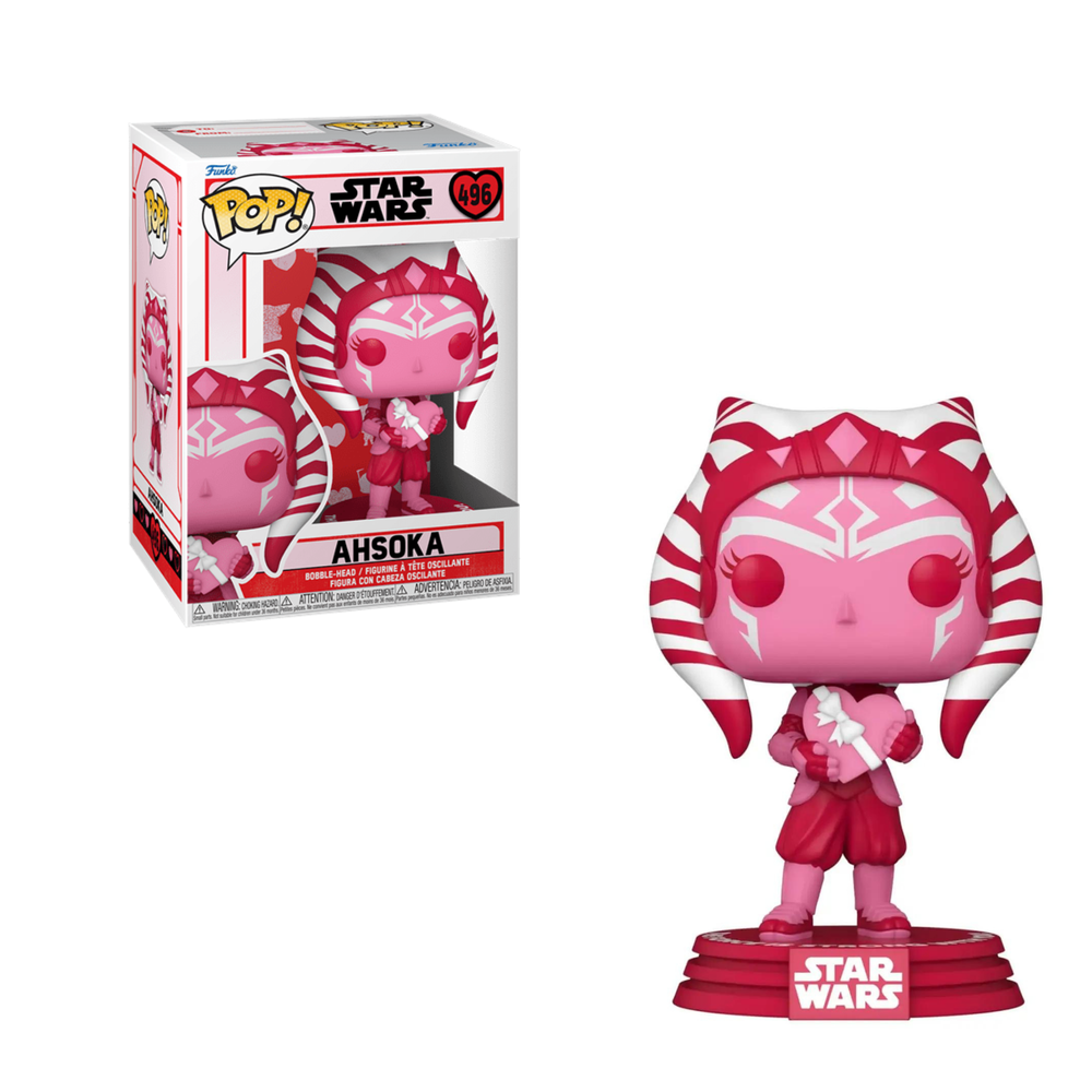 Star Wars Valentines Ahsoka Funko Pop! Vinyl Afbeelding 1