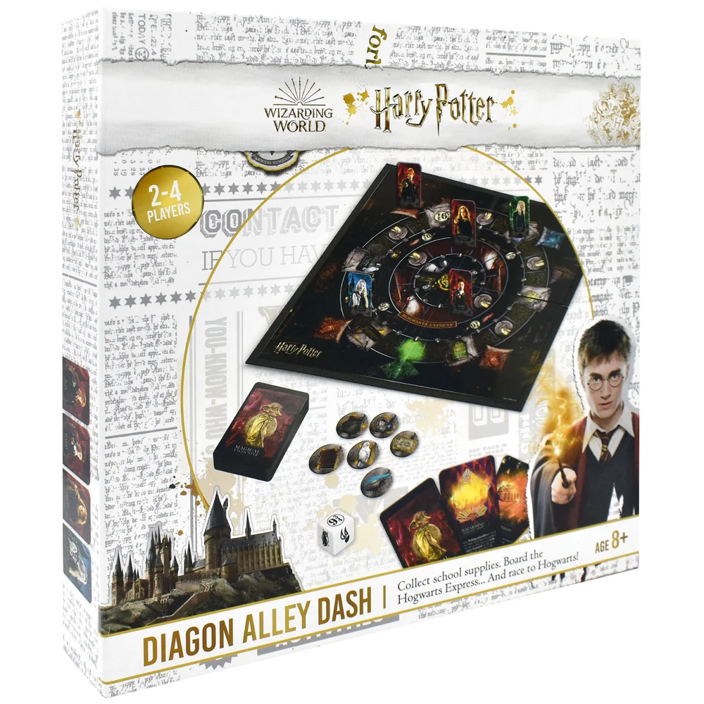 Harry Potter Diagon Alley Dash Board Game Afbeelding 1