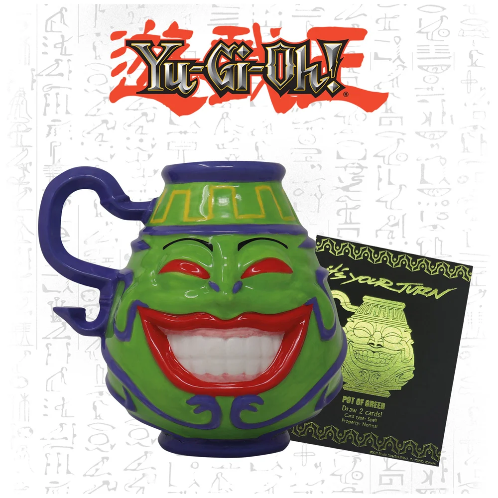 Fanattik Yu-Gi-Oh! - Pot of Greed Replica Afbeelding 1