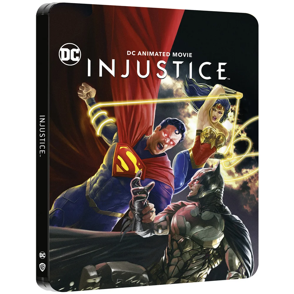Injustice - Blu-ray Steelbook Afbeelding 1