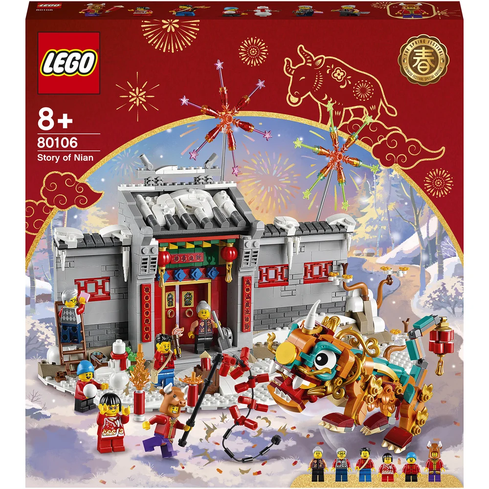 LEGO Chinese Festivals: Story of Nian Playset (80106) Afbeelding 1
