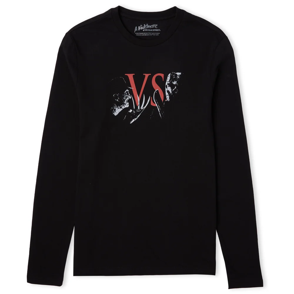 Freddy Vs. Jason Showdown Unisex Long Sleeve T-Shirt - Zwart - XS Afbeelding 1
